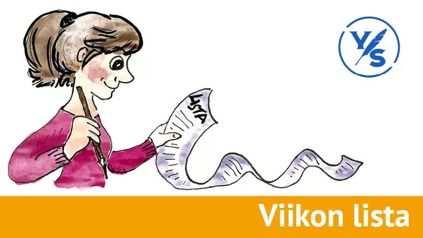 Viikon lista on toimituksen kokoama, viikoittain vaihteleva listaus eri aihepiirien ympäriltä.