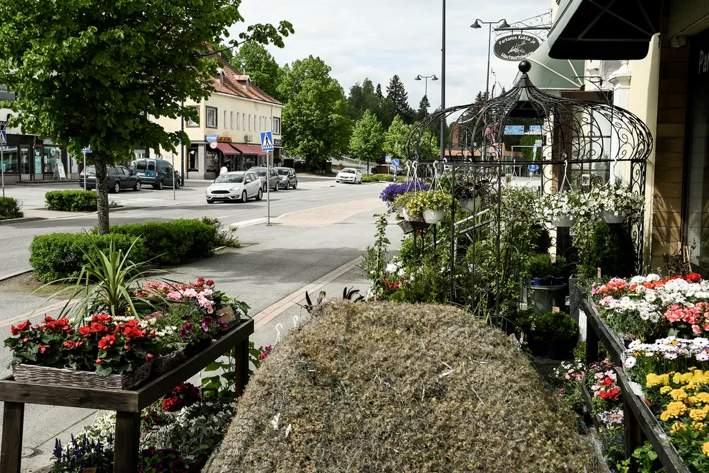 Tämä näkymä voisi kuvata parkanolaisten mielikuvaa kotikaupungistaan. Muualla asuvien silmissä Parkanon on toisenlainen tai ainakin kuva on epäselvempi.
