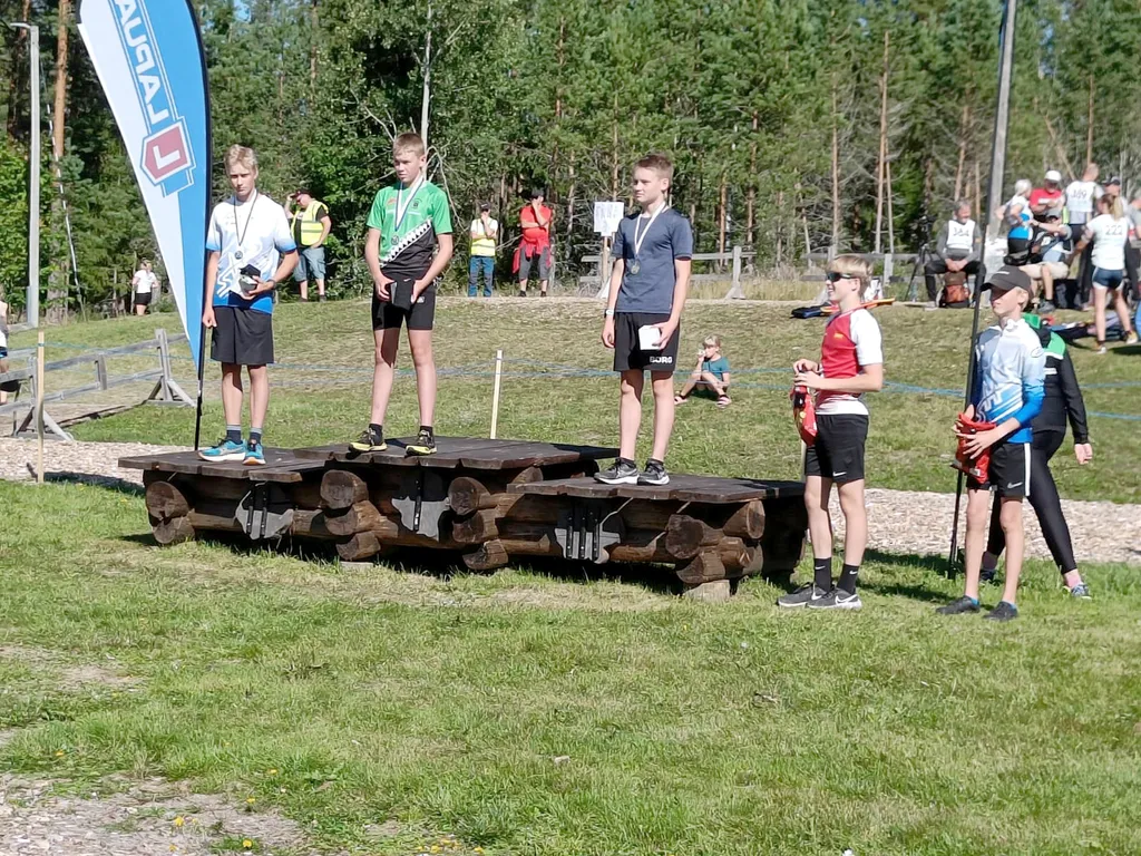 Sunnuntain pikakisassa Elmeri Haapamäki juoksi hopealle.